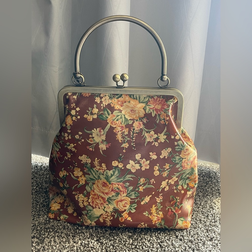 ~NO LONGER AVAILABLE Patricia Nash Leather Novella Frame Vintage Style Purse~ - Picture 2 of 10